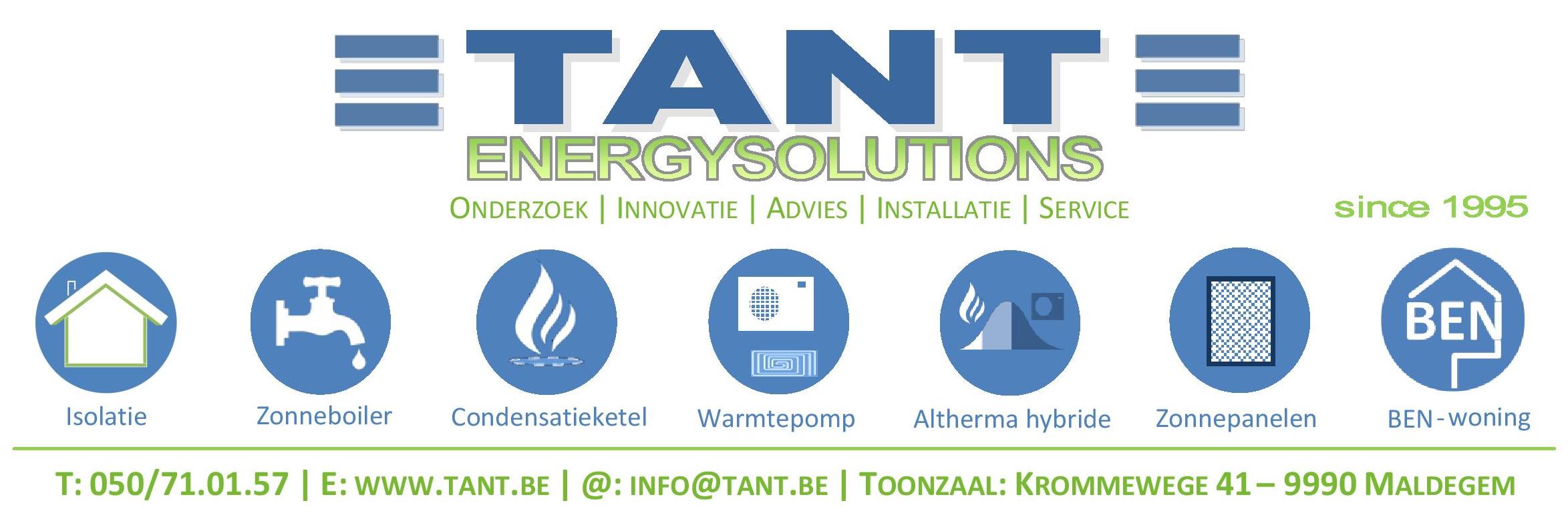 verwarmingsinstallateurs Antwerpen Tant EnergySolutions